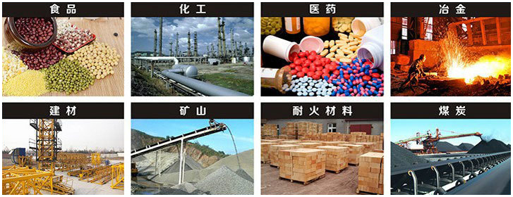 1200型不銹鋼振動篩適用行業(yè)